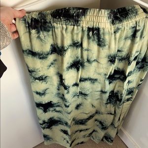 Zara multicolour BATIK skirt